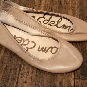 Sam Edelman Tan Flats